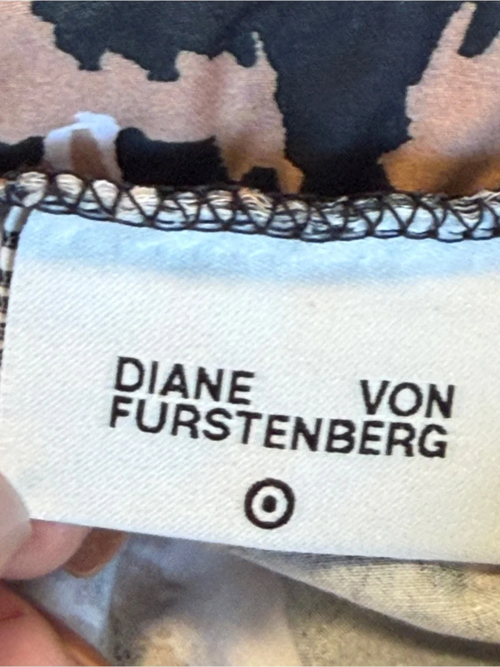 Diane von Furstenberg DVF Target King Reversible Duvet Cover Leopard Waterlily